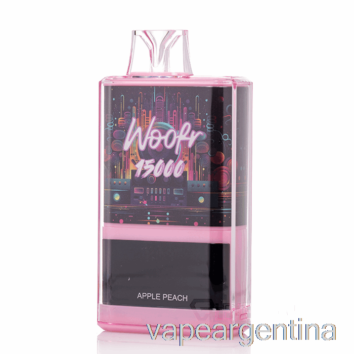 Woofr 15000 Vape Desechable Manzana Melocotón Descartable